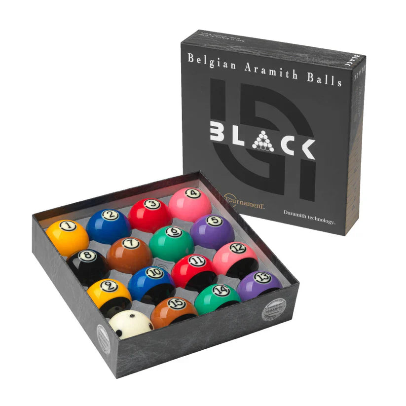 Aramith Tournament Black Ball Set